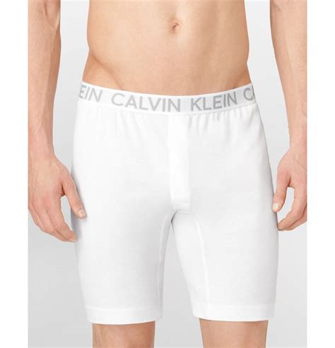 calvin klein long boxer shorts|calvin klein boxers 6 pack.